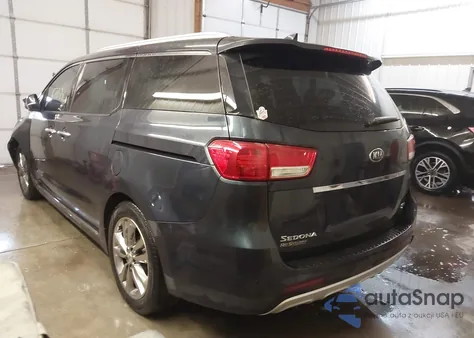 2016 Kia Sedona Sx Luxury из США, поврежденный, VIN KNDME5C14G6158515
